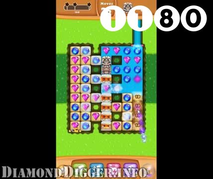 Diamond Digger Saga : Level 1180 – Videos, Cheats, Tips and Tricks