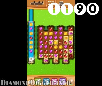 Diamond Digger Saga : Level 1190 – Videos, Cheats, Tips and Tricks