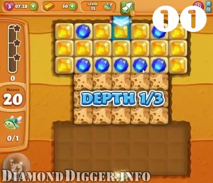 Diamond Digger Saga : Level 11 – Videos, Cheats, Tips and Tricks