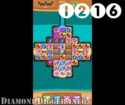 Diamond Digger Saga : Level 1216 – Videos, Cheats, Tips and Tricks