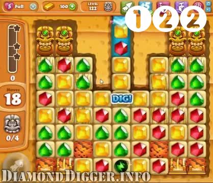 Diamond Digger Saga : Level 122 – Videos, Cheats, Tips and Tricks