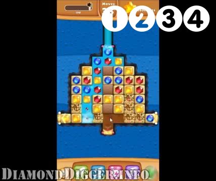 Diamond Digger Saga : Level 1234 – Videos, Cheats, Tips and Tricks