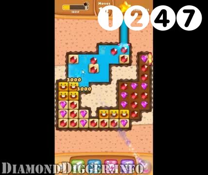 Diamond Digger Saga : Level 1247 – Videos, Cheats, Tips and Tricks
