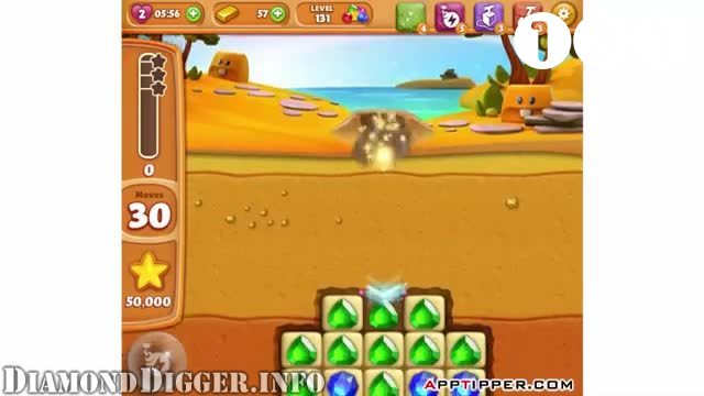 Diamond Digger Saga : Level 131 – Videos, Cheats, Tips and Tricks