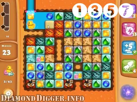 Diamond Digger Saga : Level 1357 – Videos, Cheats, Tips and Tricks
