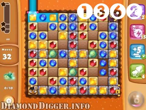 Diamond Digger Saga : Level 1362 – Videos, Cheats, Tips and Tricks