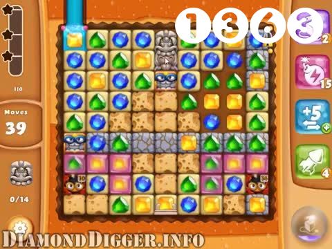 Diamond Digger Saga : Level 1363 – Videos, Cheats, Tips and Tricks