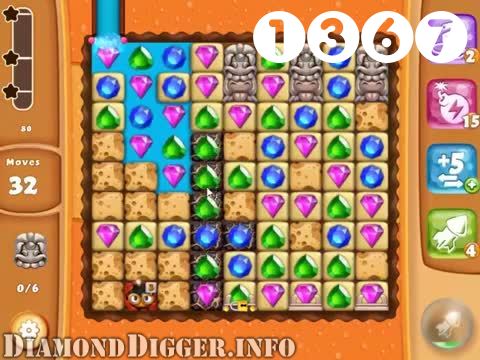 Diamond Digger Saga : Level 1367 – Videos, Cheats, Tips and Tricks