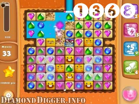 Diamond Digger Saga : Level 1368 – Videos, Cheats, Tips and Tricks