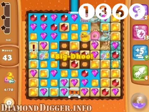Diamond Digger Saga : Level 1369 – Videos, Cheats, Tips and Tricks