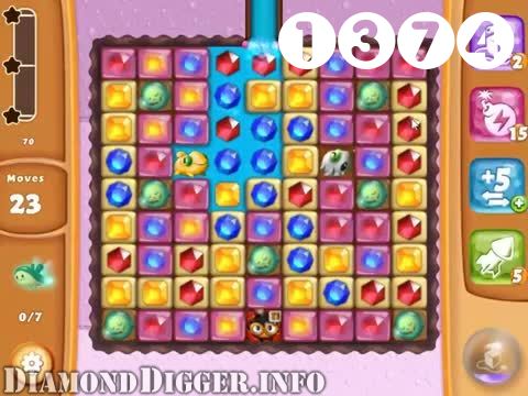 Diamond Digger Saga : Level 1374 – Videos, Cheats, Tips and Tricks