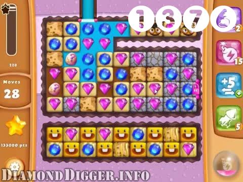 Diamond Digger Saga : Level 1376 – Videos, Cheats, Tips and Tricks