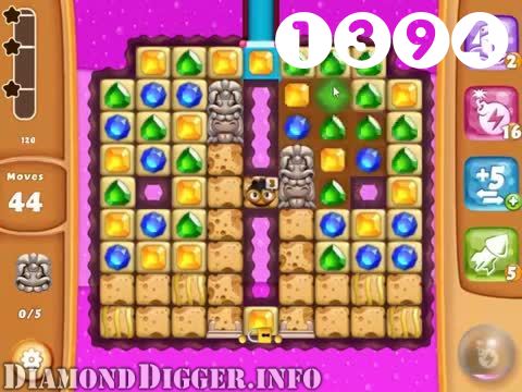 Diamond Digger Saga : Level 1394 – Videos, Cheats, Tips and Tricks