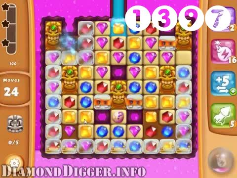 Diamond Digger Saga : Level 1397 – Videos, Cheats, Tips and Tricks
