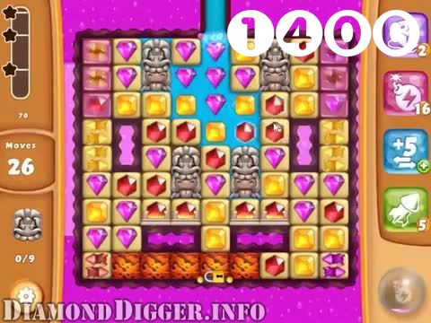 Diamond Digger Saga : Level 1400 – Videos, Cheats, Tips and Tricks