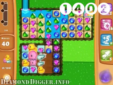 Diamond Digger Saga : Level 1402 – Videos, Cheats, Tips and Tricks