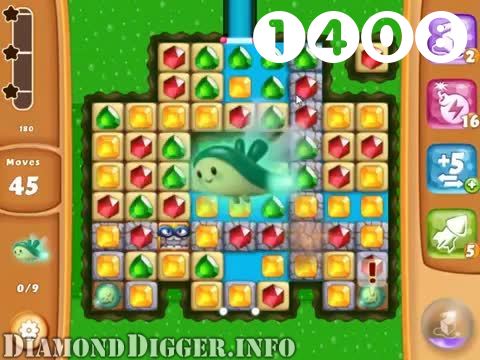 Diamond Digger Saga : Level 1408 – Videos, Cheats, Tips and Tricks