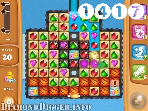 Diamond Digger Saga : Level 1417 – Videos, Cheats, Tips and Tricks