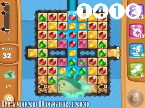 Diamond Digger Saga : Level 1418 – Videos, Cheats, Tips and Tricks
