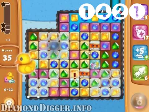 Diamond Digger Saga : Level 1421 – Videos, Cheats, Tips and Tricks