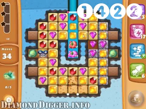 Diamond Digger Saga : Level 1422 – Videos, Cheats, Tips and Tricks