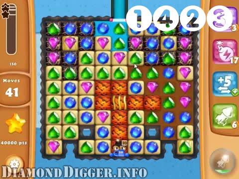Diamond Digger Saga : Level 1423 – Videos, Cheats, Tips and Tricks