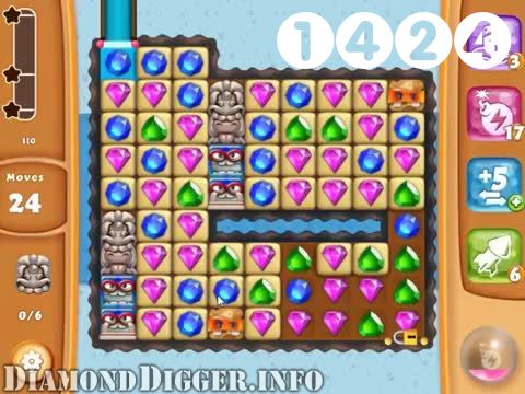 Diamond Digger Saga : Level 1424 – Videos, Cheats, Tips and Tricks