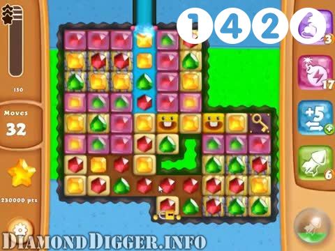 Diamond Digger Saga : Level 1426 – Videos, Cheats, Tips and Tricks