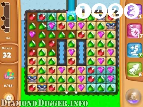 Diamond Digger Saga : Level 1428 – Videos, Cheats, Tips and Tricks