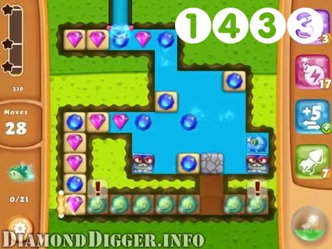 Diamond Digger Saga : Level 1433 – Videos, Cheats, Tips and Tricks
