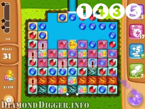 Diamond Digger Saga : Level 1435 – Videos, Cheats, Tips and Tricks