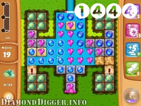 Diamond Digger Saga : Level 1444 – Videos, Cheats, Tips and Tricks