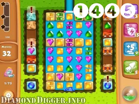 Diamond Digger Saga : Level 1445 – Videos, Cheats, Tips and Tricks