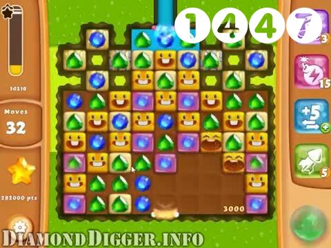 Diamond Digger Saga : Level 1447 – Videos, Cheats, Tips and Tricks