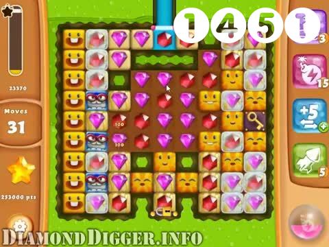 Diamond Digger Saga : Level 1451 – Videos, Cheats, Tips and Tricks
