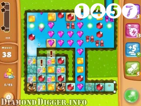Diamond Digger Saga : Level 1457 – Videos, Cheats, Tips and Tricks