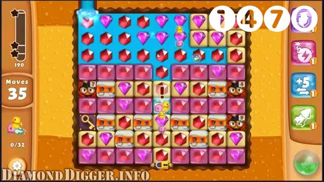 Diamond Digger Saga : Level 1470 – Videos, Cheats, Tips and Tricks