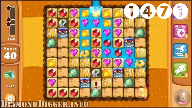 Diamond Digger Saga : Level 1471 – Videos, Cheats, Tips and Tricks