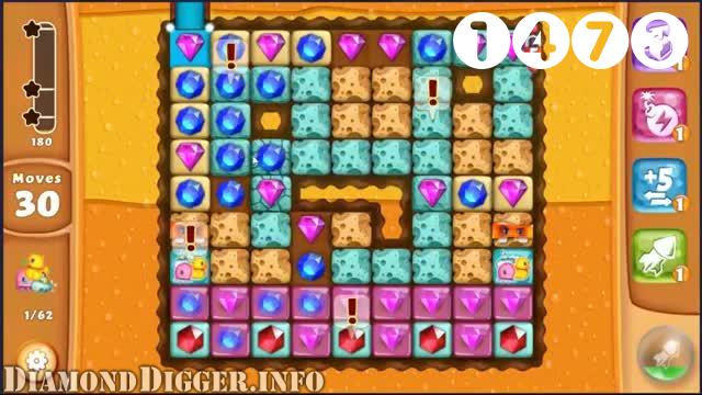 Diamond Digger Saga : Level 1473 – Videos, Cheats, Tips and Tricks