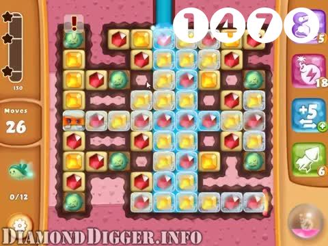Diamond Digger Saga : Level 1478 – Videos, Cheats, Tips and Tricks
