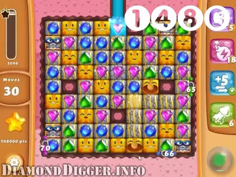 Diamond Digger Saga : Level 1480 – Videos, Cheats, Tips and Tricks