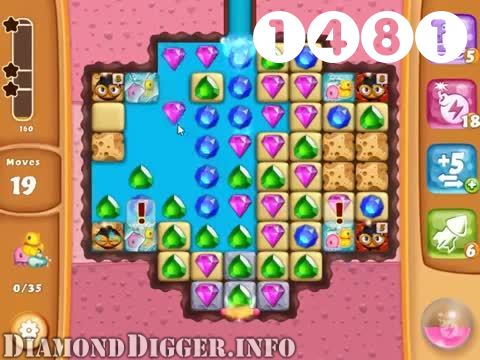 Diamond Digger Saga : Level 1481 – Videos, Cheats, Tips and Tricks
