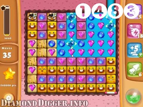 Diamond Digger Saga : Level 1483 – Videos, Cheats, Tips and Tricks