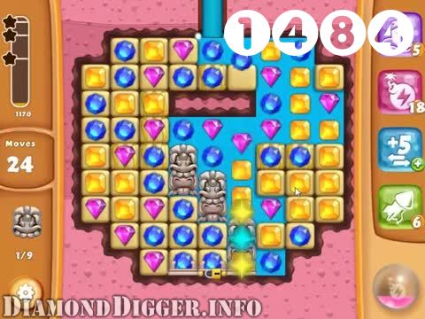 Diamond Digger Saga : Level 1484 – Videos, Cheats, Tips and Tricks