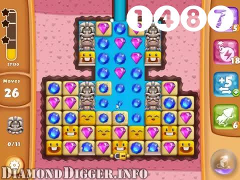 Diamond Digger Saga : Level 1487 – Videos, Cheats, Tips and Tricks