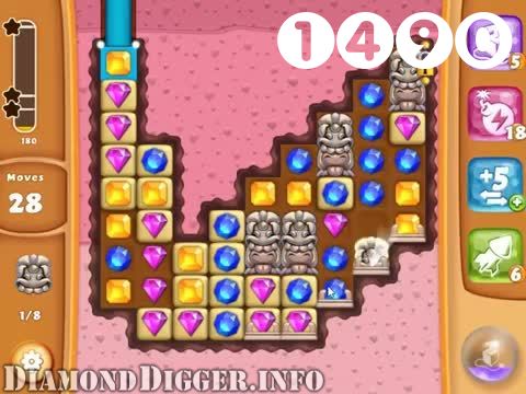 Diamond Digger Saga : Level 1490 – Videos, Cheats, Tips and Tricks