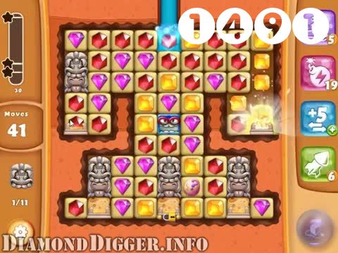 Diamond Digger Saga : Level 1491 – Videos, Cheats, Tips and Tricks