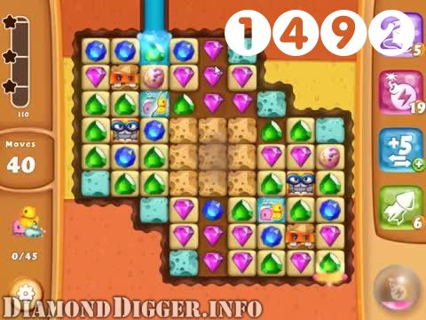 Diamond Digger Saga : Level 1492 – Videos, Cheats, Tips and Tricks