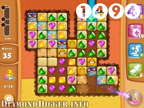 Diamond Digger Saga : Level 1494 – Videos, Cheats, Tips and Tricks