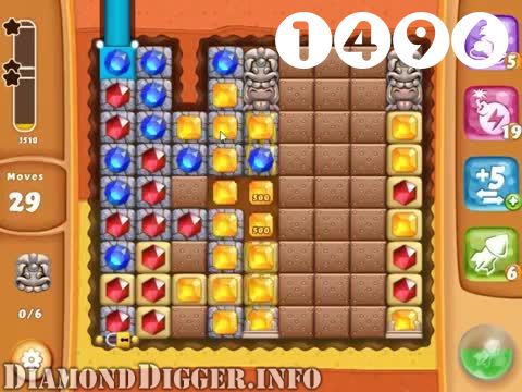 Diamond Digger Saga : Level 1496 – Videos, Cheats, Tips and Tricks